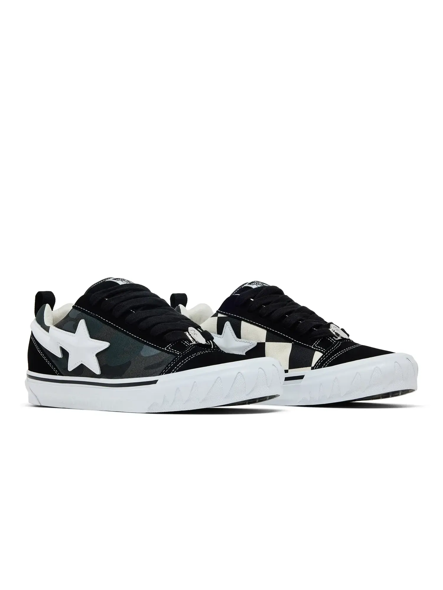 Кроссовки BAPE x Vans Premium Knu Skool — изображение 8 из 8, черный