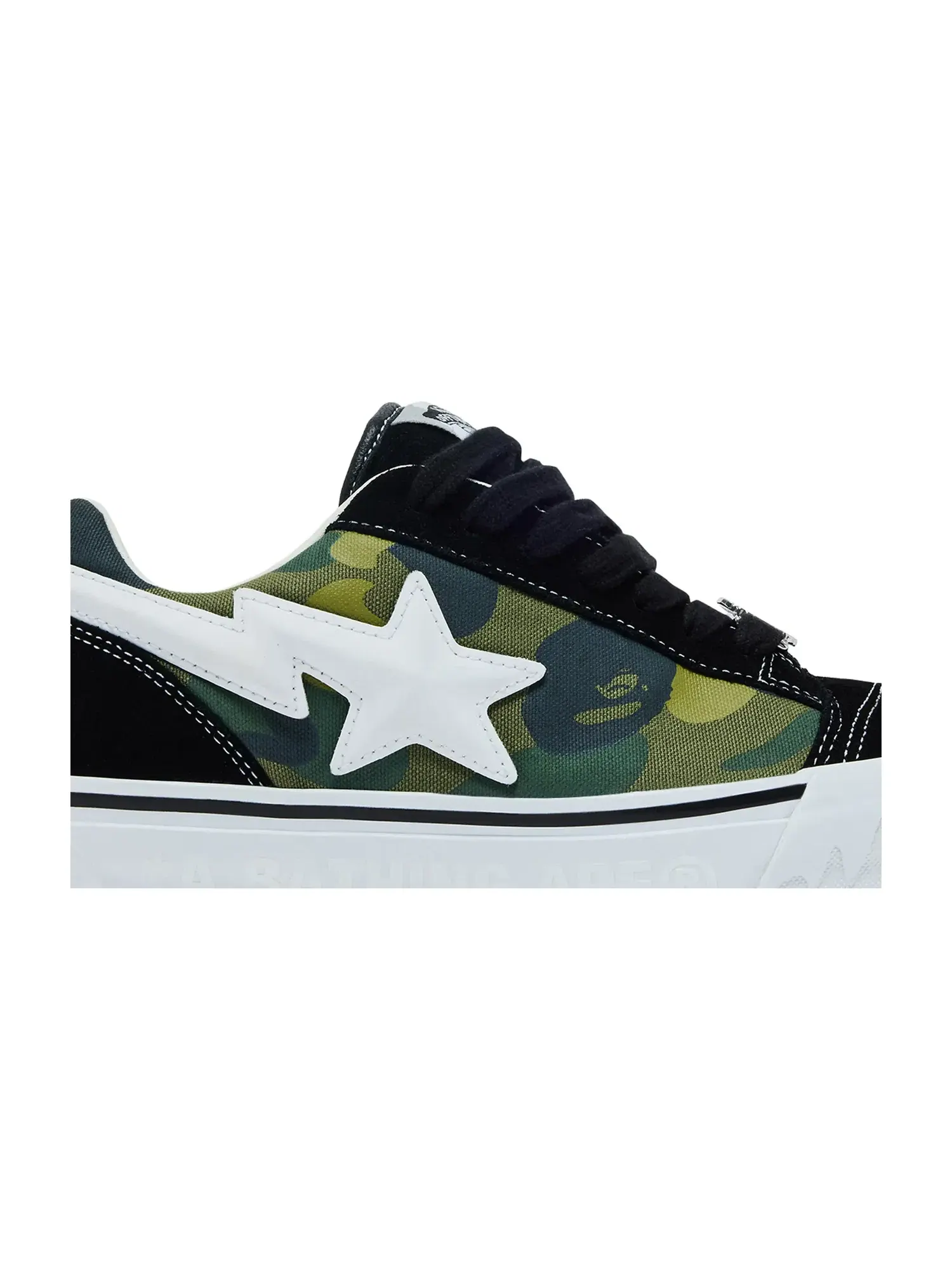 Кроссовки BAPE x Vans Premium Knu Skool — изображение 2 из 8, зеленый