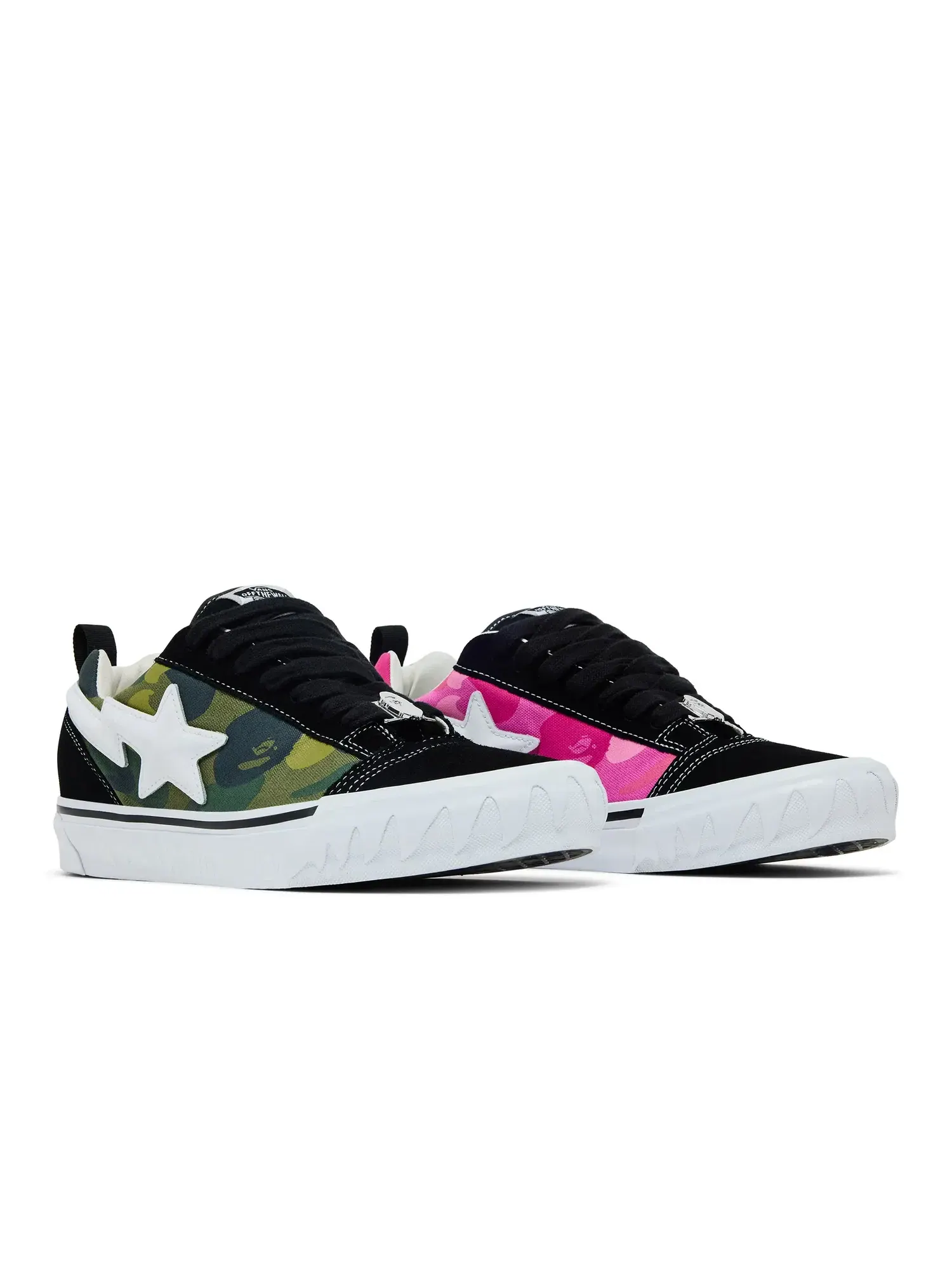 Кроссовки BAPE x Vans Premium Knu Skool — изображение 8 из 8, зеленый