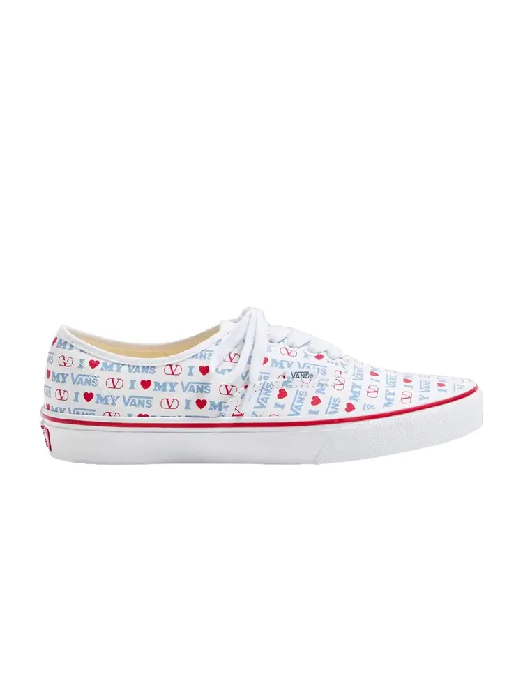 Кроссовки Valentino Garavani x Vans Authentic — изображение 1 из 1, розовый