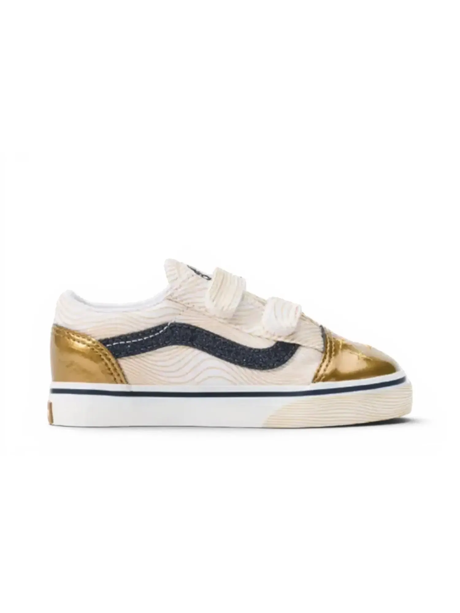 Кроссовки K-pop Demon Hunters x Vans Toddler Old Skool V — изображение 1 из 1, золотистый