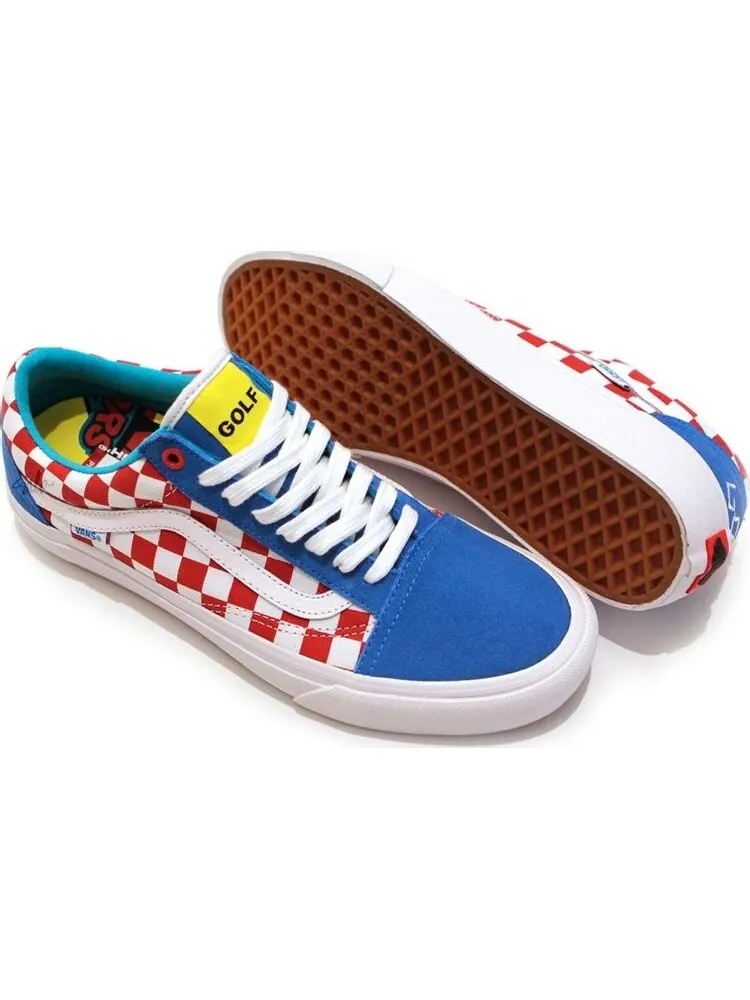 Кеды Vans Old Skool Pro Golf Wang — изображение 2 из 4, синий