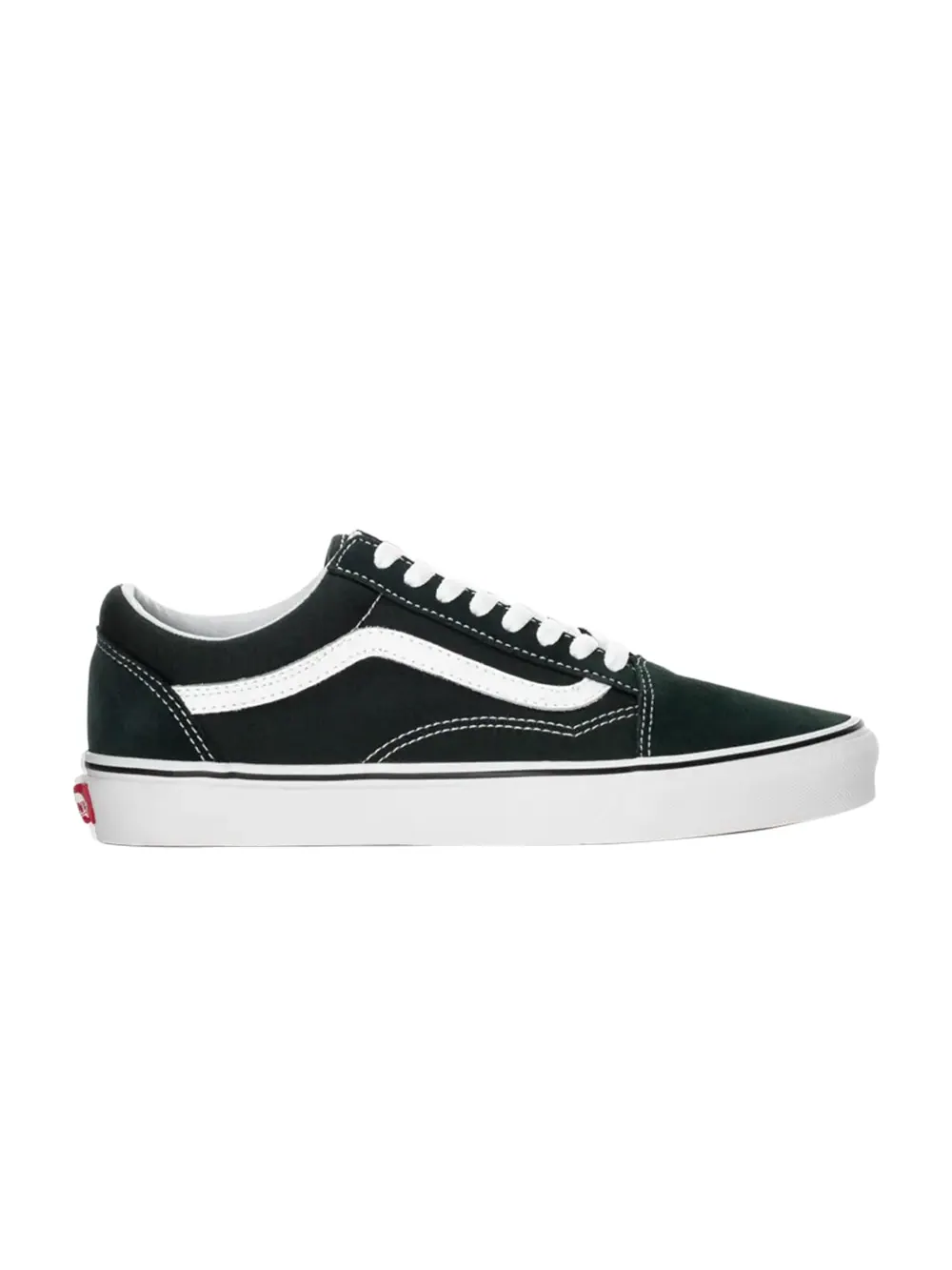 Кроссовки Vans Old Skool Черные с Белой Полоской — изображение 1 из 1, черный/белый