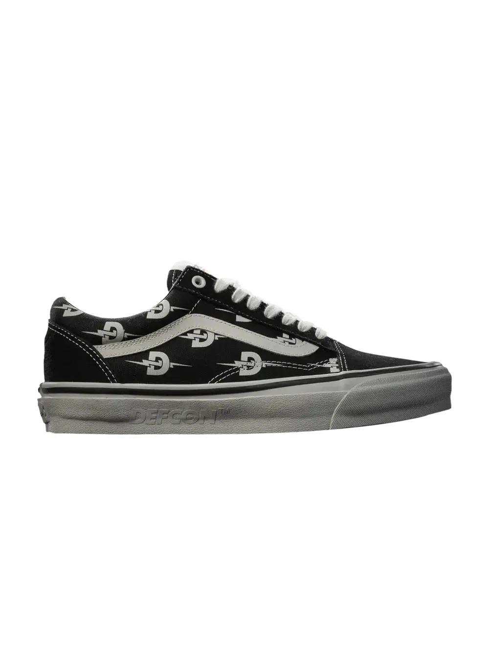 Кроссовки Defcon x Vans Old Skool 36 — изображение 1 из 1, черный/белый
