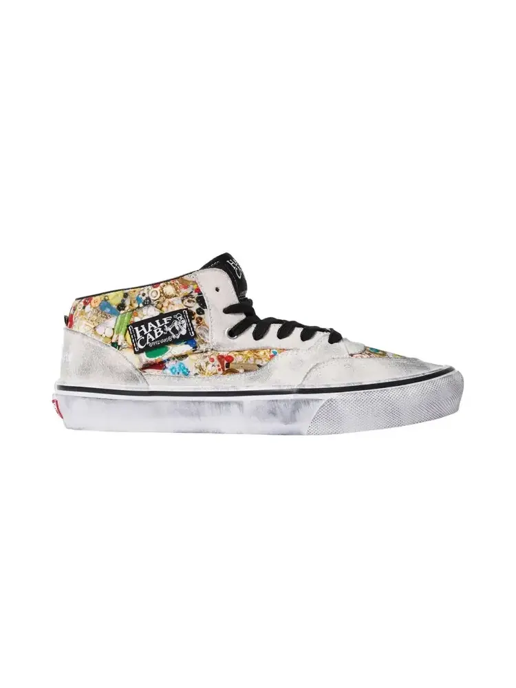 Кеды Supreme x Mike Kelley x Vans Half Cab — изображение 1 из 1, белый