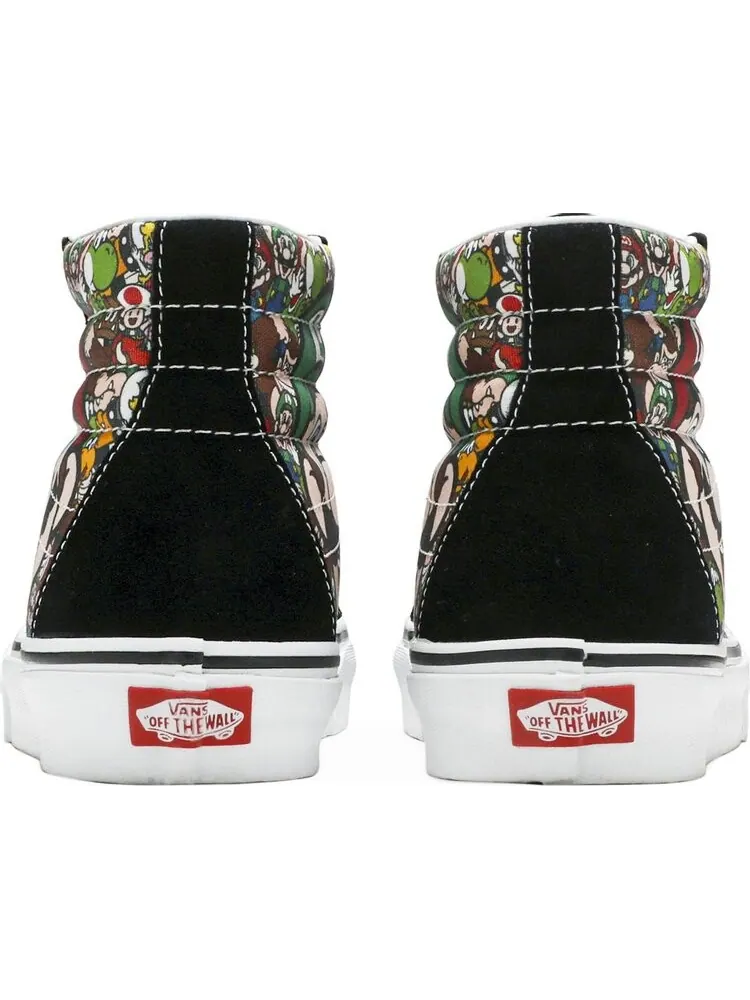 Кеды Vans Nintendo x Sk8-Hi Reissue Mario and Luigi — изображение 6 из 8, черный