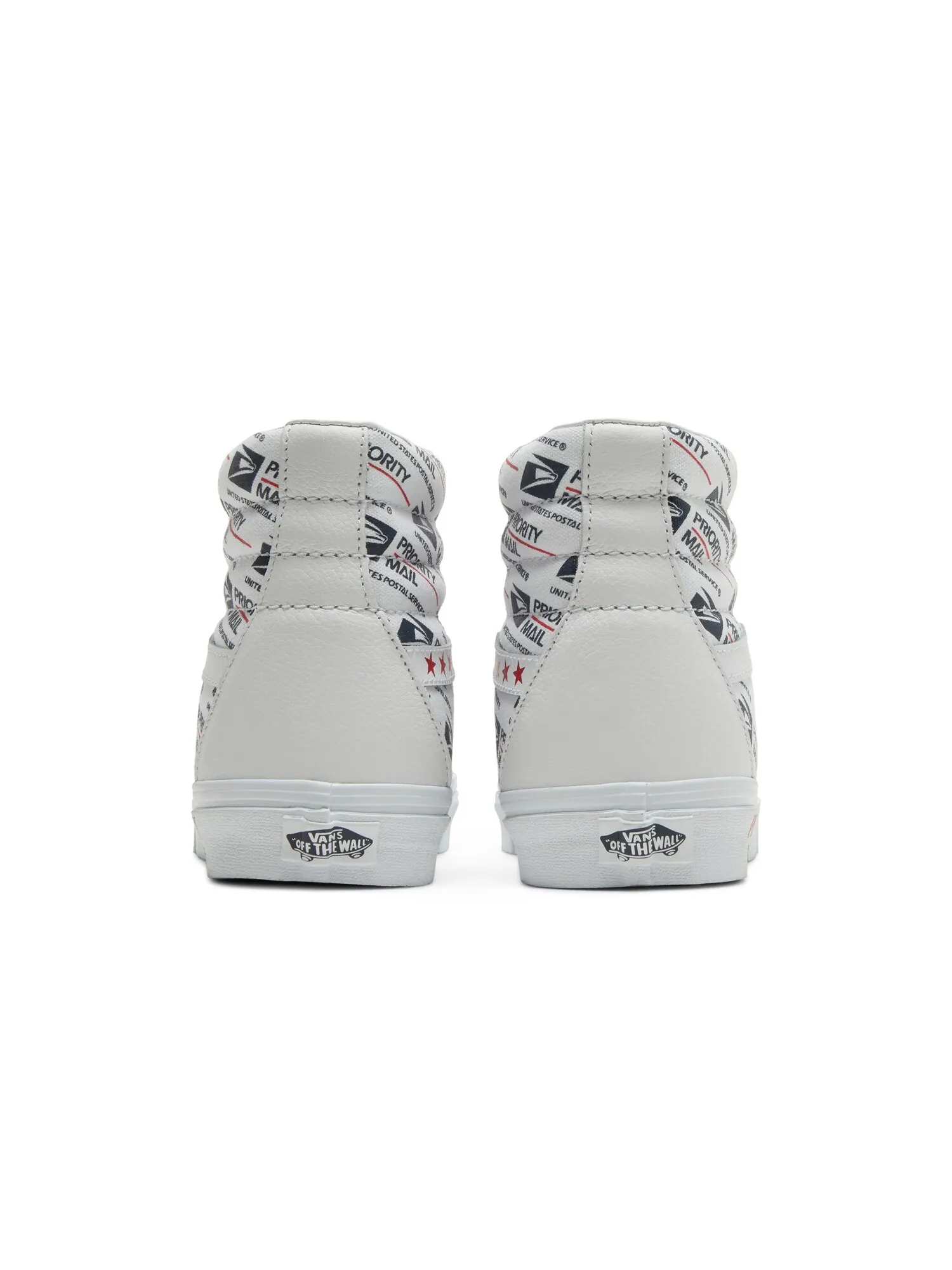 Кроссовки USPS x Sk8-Hi Reissue Vans — изображение 6 из 8, белый/белый