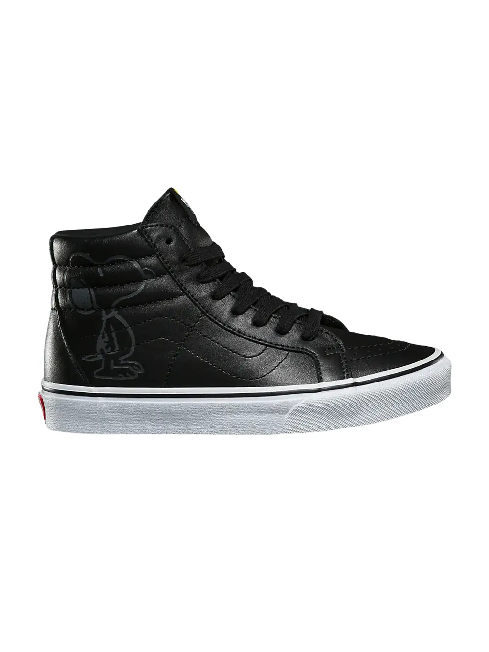 Кроссовки Peanuts x Sk8-Hi Reissue Vans — изображение 1 из 1, черный/черный/белый