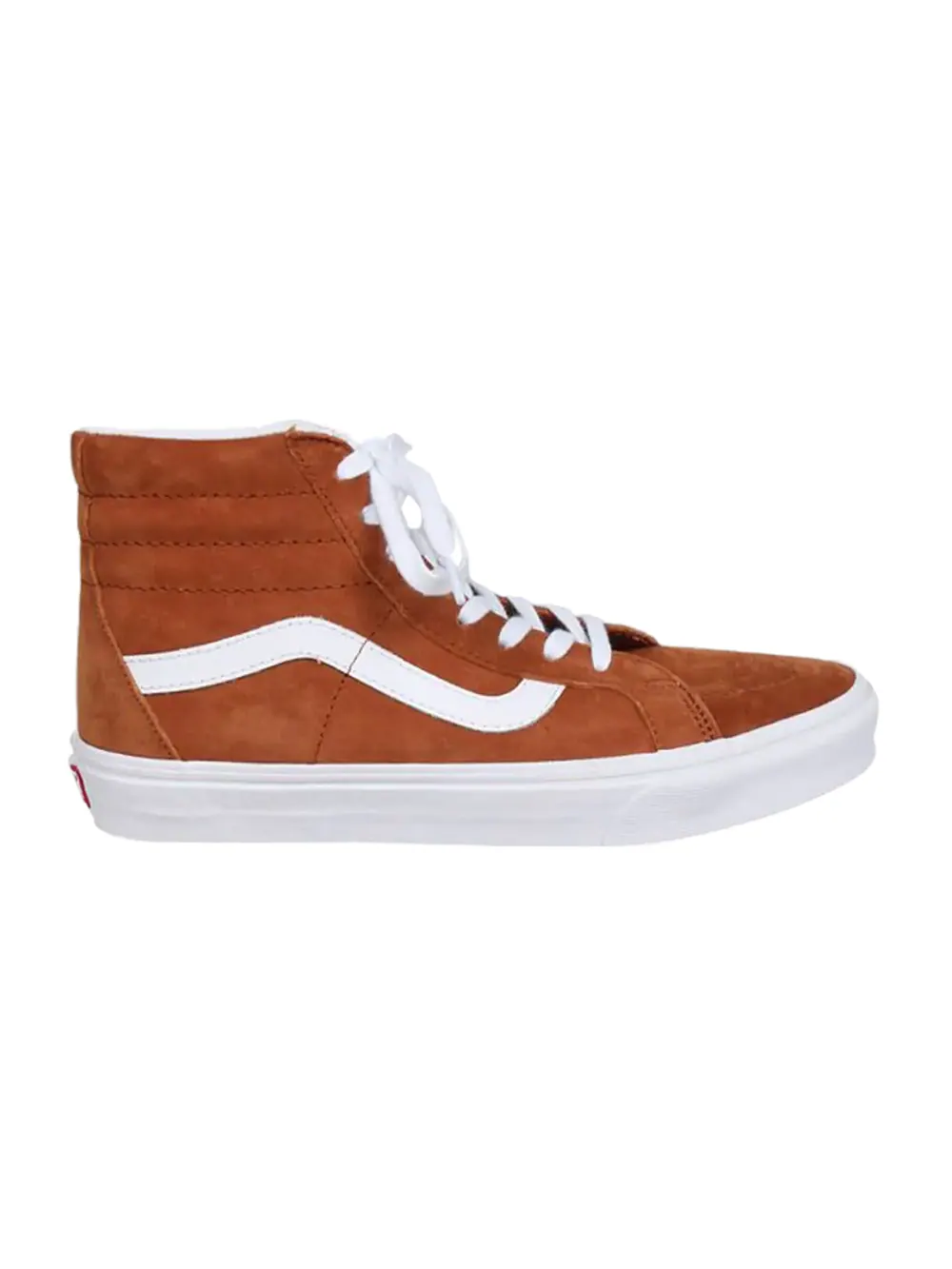 Кроссовки Sk8-Hi Suede Vans — изображение 1 из 1, коричневый/белый
