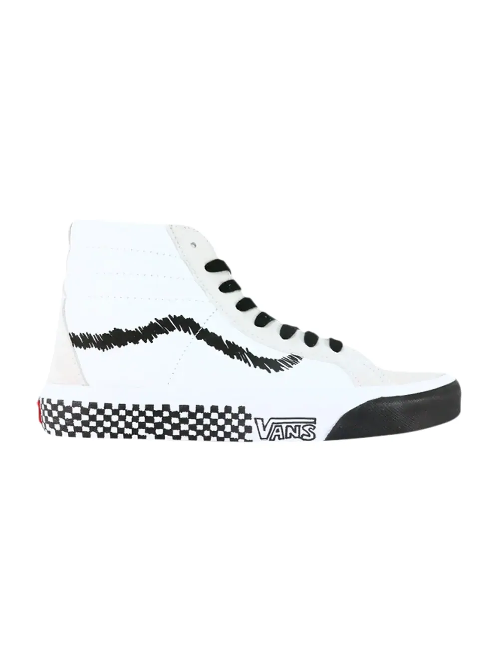 Кроссовки Sk8-Hi Reissue Vans — изображение 1 из 1, черный/белый