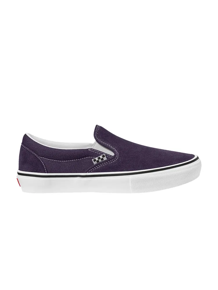 Кеды Vans Skate Slip-On 'Purple Black' — изображение 1 из 1, фиолетовый/черный