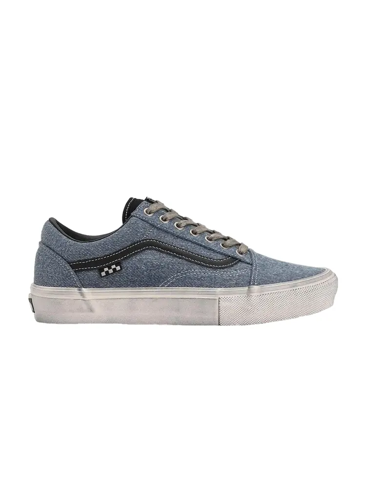 Кеды Vans Skate Old Skool 'Denim Blue Distressed' — изображение 1 из 1