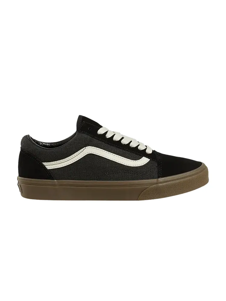 Кроссовки Vans Old Skool 'Heavy Canvas - Black' — изображение 1 из 1, черный