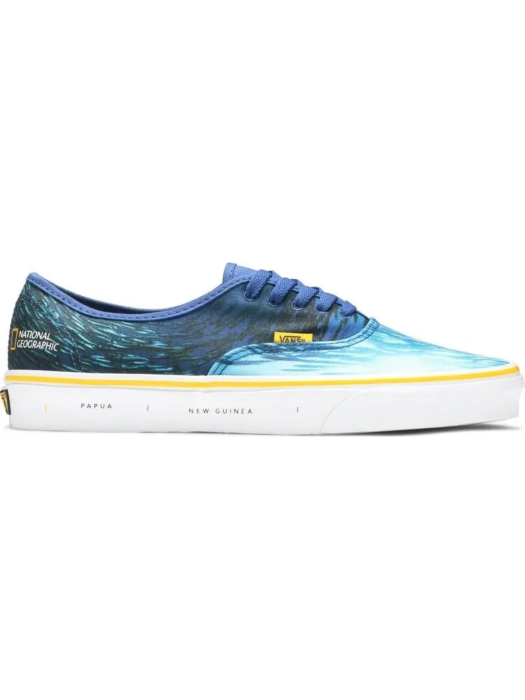Кеды Vans National Geographic x Authentic Ocean — изображение 1 из 8, синий