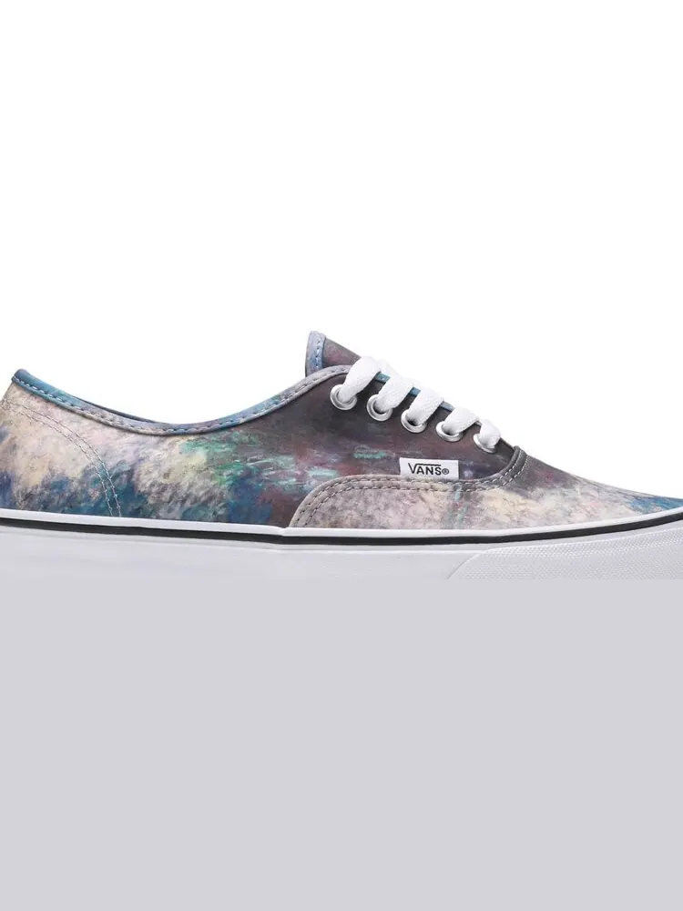 Кеды Vans MoMA x Authentic Claude Monet’s Water Lilies — изображение 2 из 8, синий