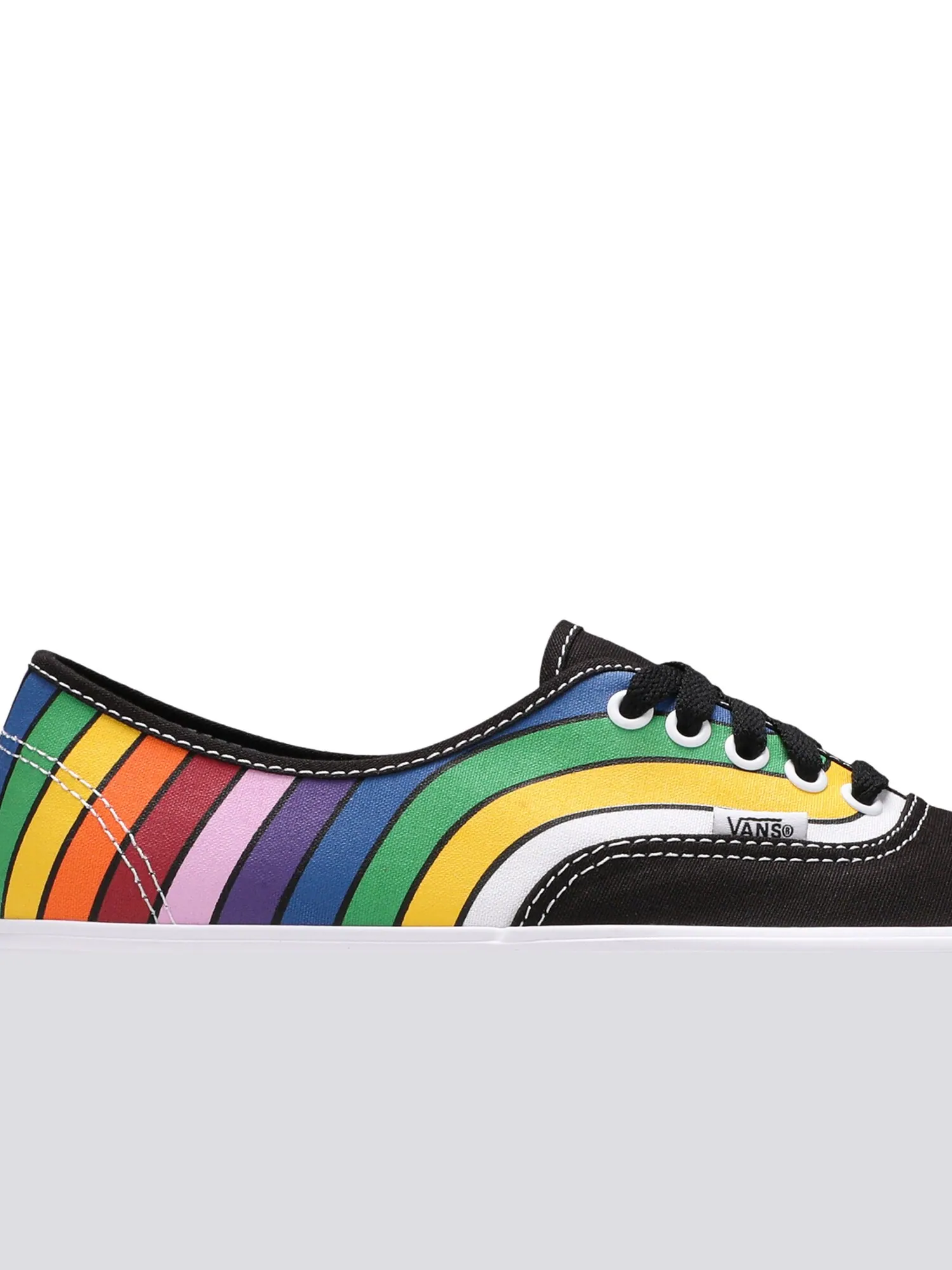 Кроссовки Authentic Vans — изображение 2 из 8, черный/белый/мульти