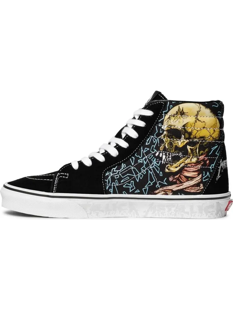 Кеды Vans Metallica x Sk8-Hi Pushead — изображение 3 из 8, черный