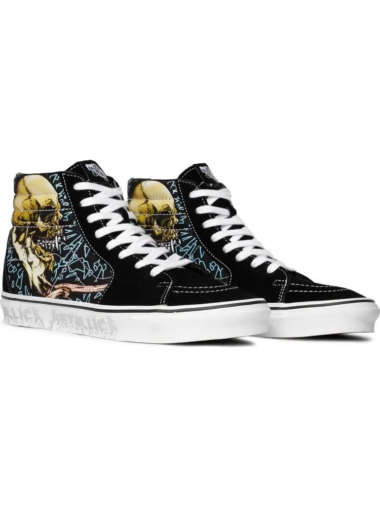 Кеды Vans Metallica x Sk8-Hi Pushead — изображение 8 из 8, черный