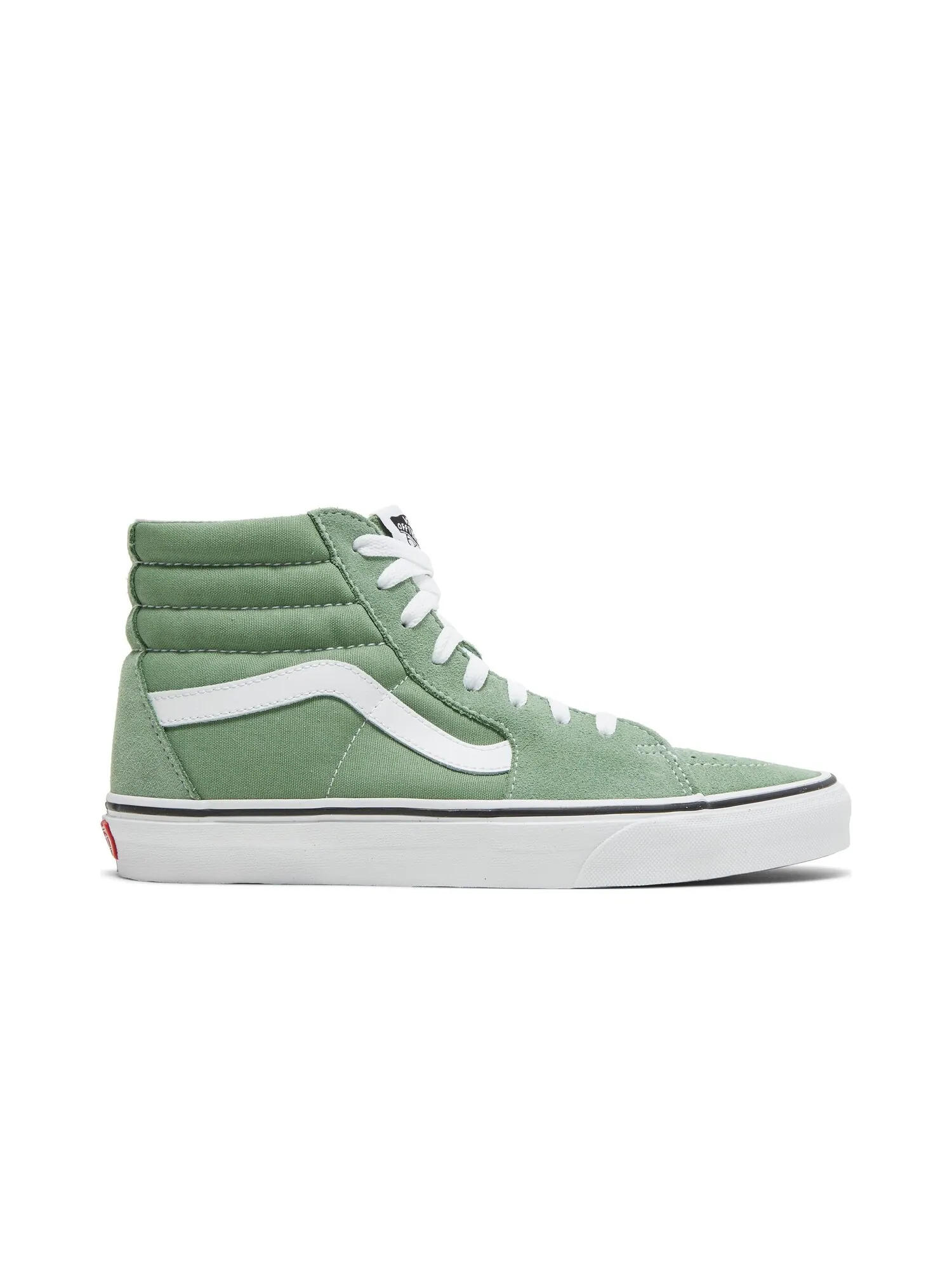 Кроссовки Sk8-Hi Vans — изображение 1 из 6, зеленый/белый