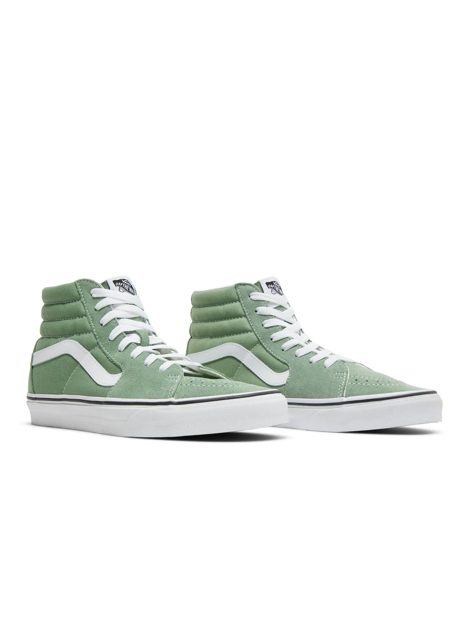 Кроссовки Sk8-Hi Vans — изображение 6 из 6, зеленый/белый