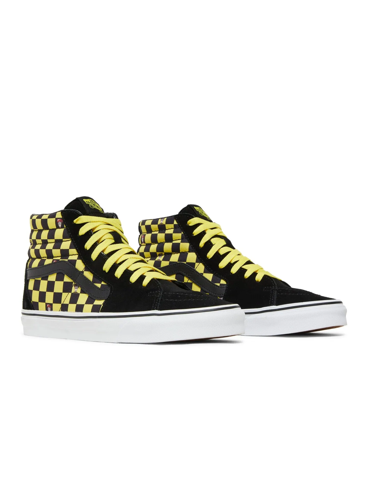 Кроссовки Where's Waldo? x Sk8-Hi Vans — изображение 8 из 8, черный/желтый/белый