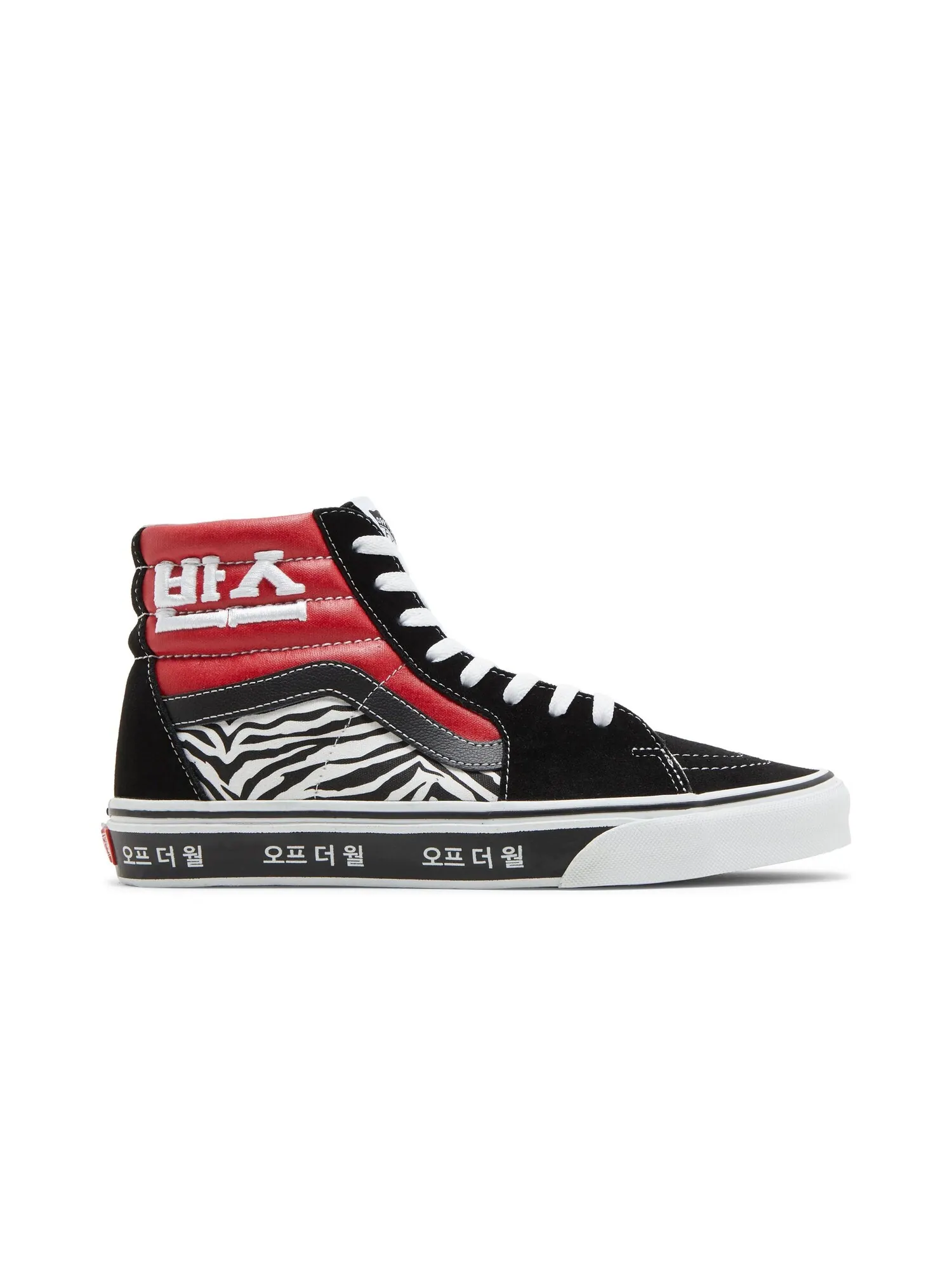 Кроссовки Sk8-Hi Vans — изображение 1 из 8, красный/синий