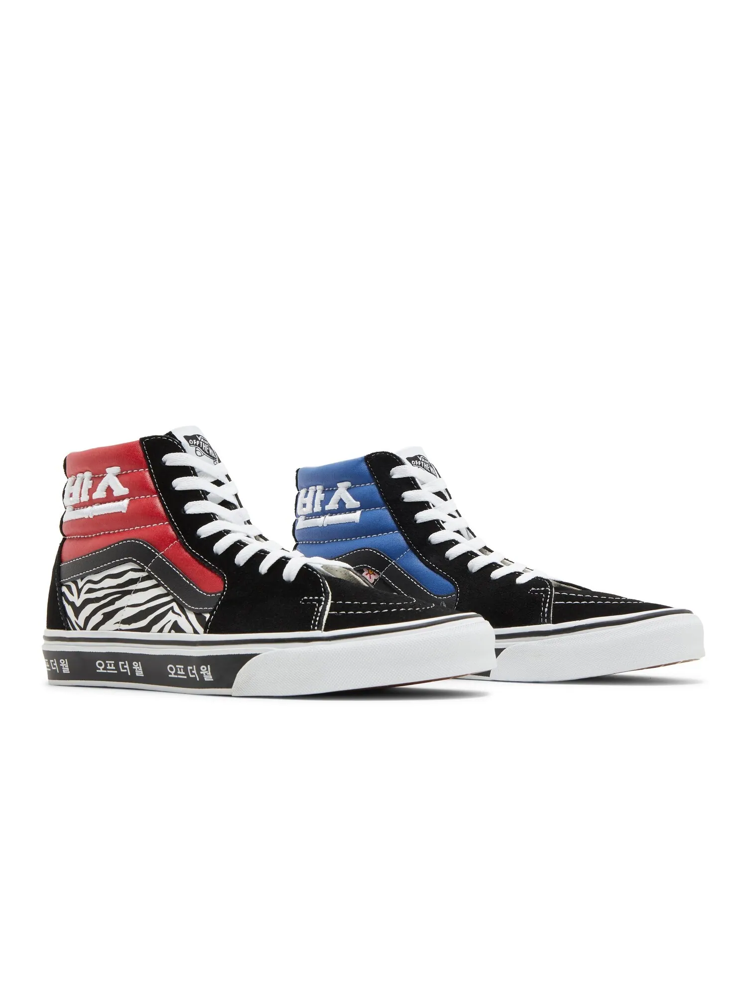 Кроссовки Sk8-Hi Vans — изображение 8 из 8, красный/синий