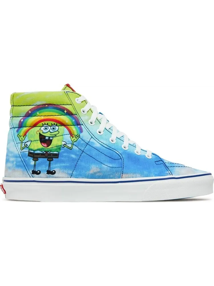 Кеды Vans SpongeBob SquarePants x Sk8-Hi 38 DX Imagination — изображение 1 из 8, мульти