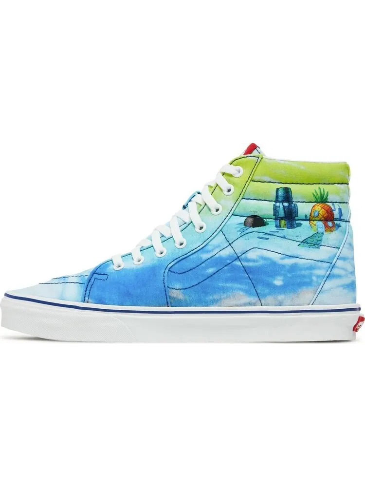 Кеды Vans SpongeBob SquarePants x Sk8-Hi 38 DX Imagination — изображение 3 из 8, мульти