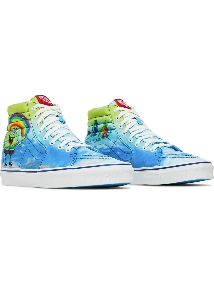 Кеды Vans SpongeBob SquarePants x Sk8-Hi 38 DX Imagination — изображение 8 из 8, мульти