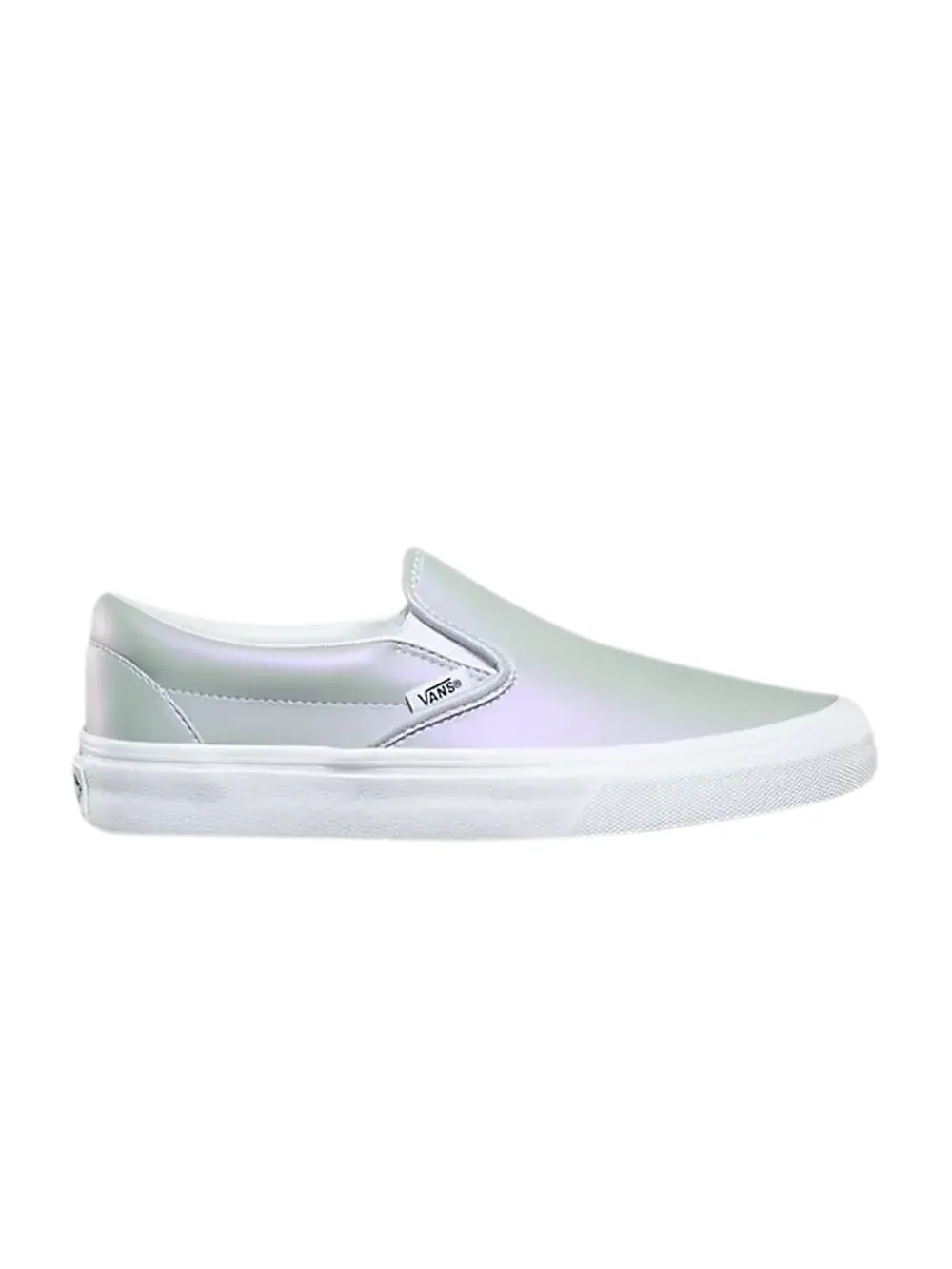 Классические детские слипоны Vans — изображение 1 из 1, серый/фиолетовый