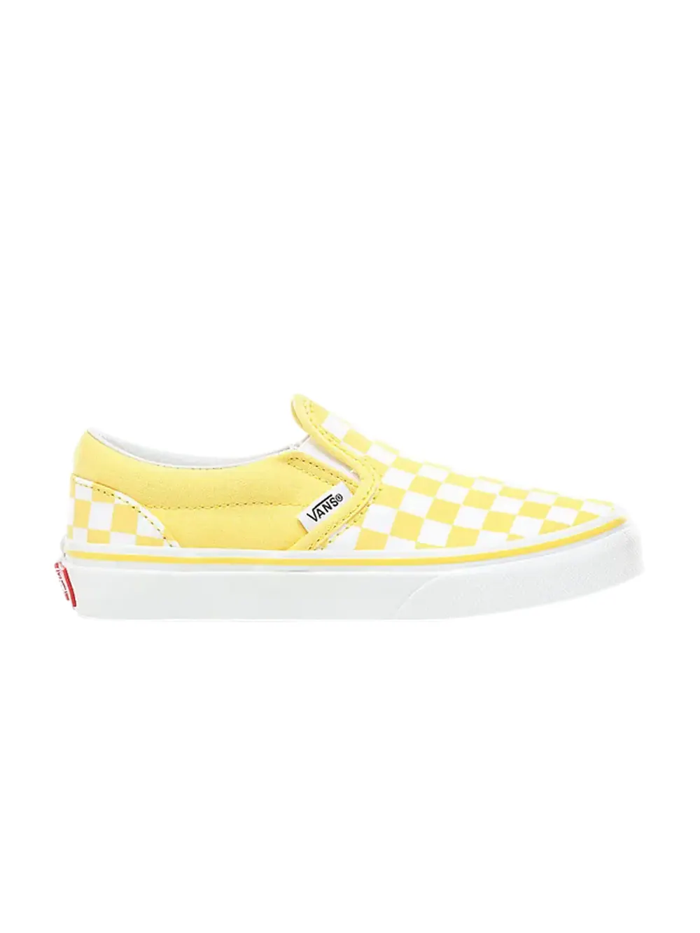 Классические детские слипоны Vans — изображение 1 из 1, золотистый/белый