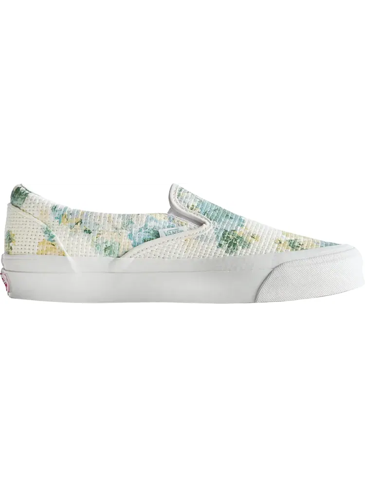 Кеды Vans Kith x OG Classic Slip-On LX Vintage Roses — изображение 1 из 1, бежевый