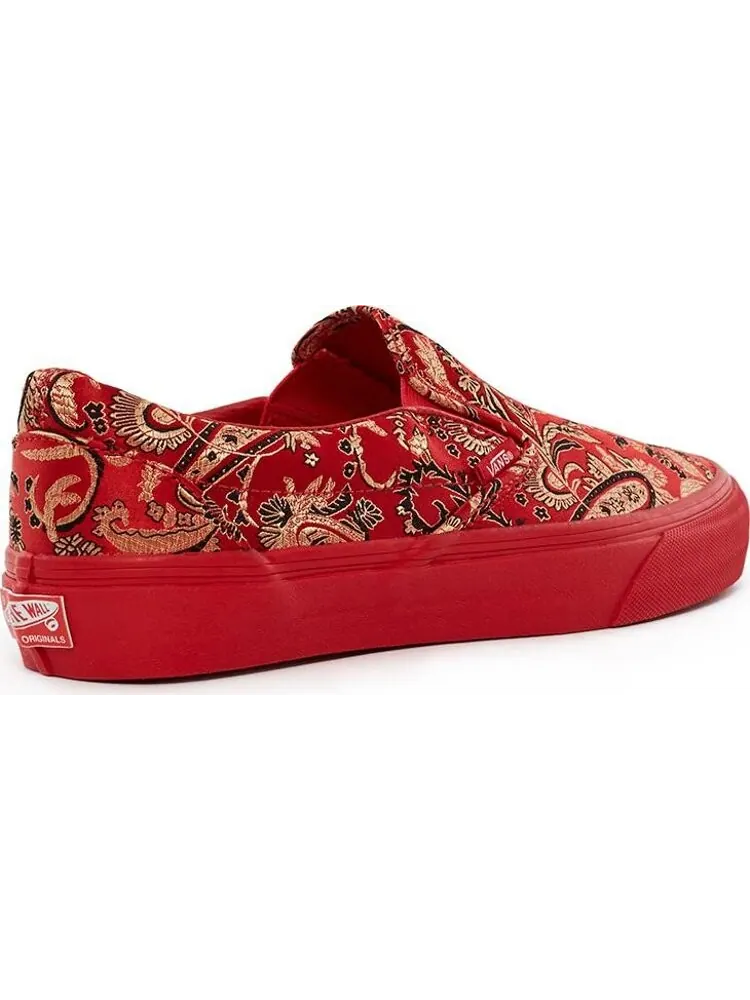 Кеды Vans Opening Ceremony x Slip-On LX Qi Pao II Red — изображение 5 из 5, красный