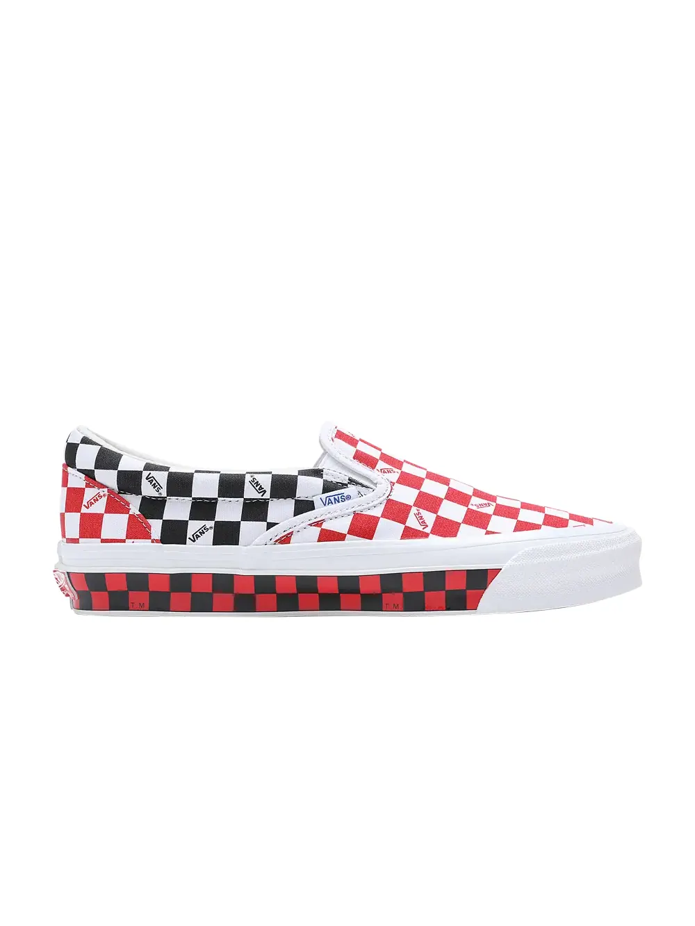 Классические слипоны OG LX Vans — изображение 1 из 1, красный/черный