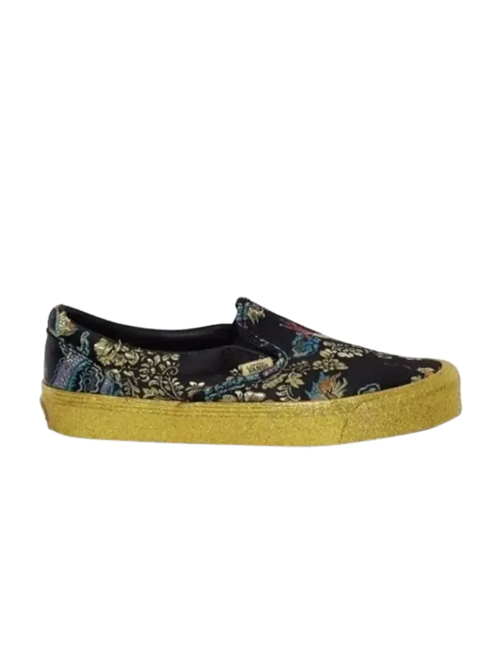 Кроссовки Opening Ceremony x OG Classic Slip-On Vans — изображение 1 из 1, черный/золотистый