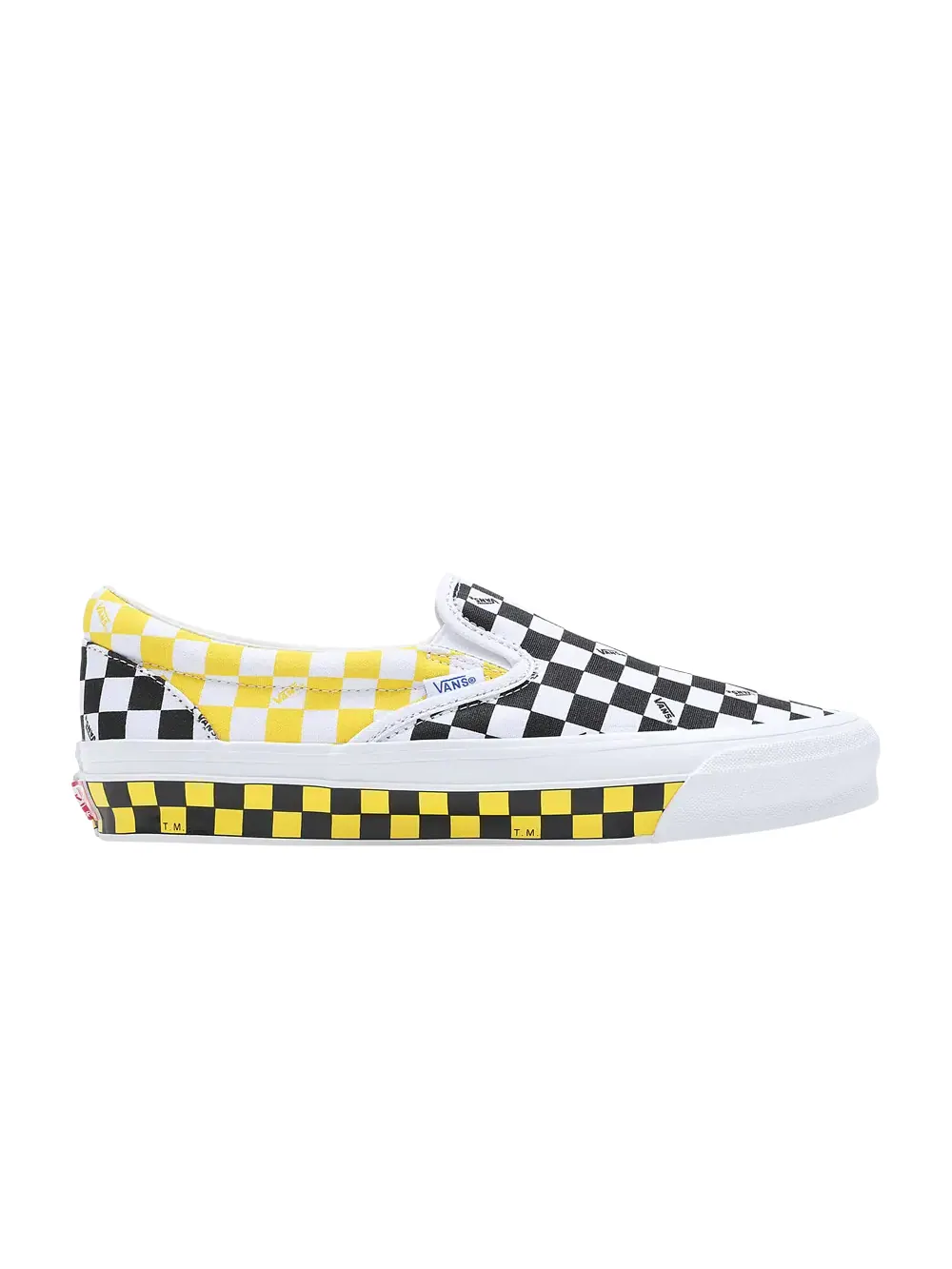 Классические слипоны OG LX Vans — изображение 1 из 1, черный/желтый