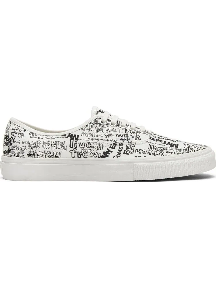 Кеды Vans Comme des Garçons x Authentic LX Graffiti — изображение 1 из 8, белый
