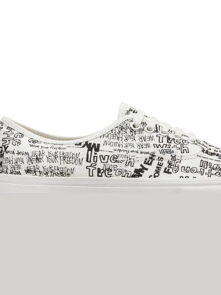 Кеды Vans Comme des Garçons x Authentic LX Graffiti — изображение 2 из 8, белый