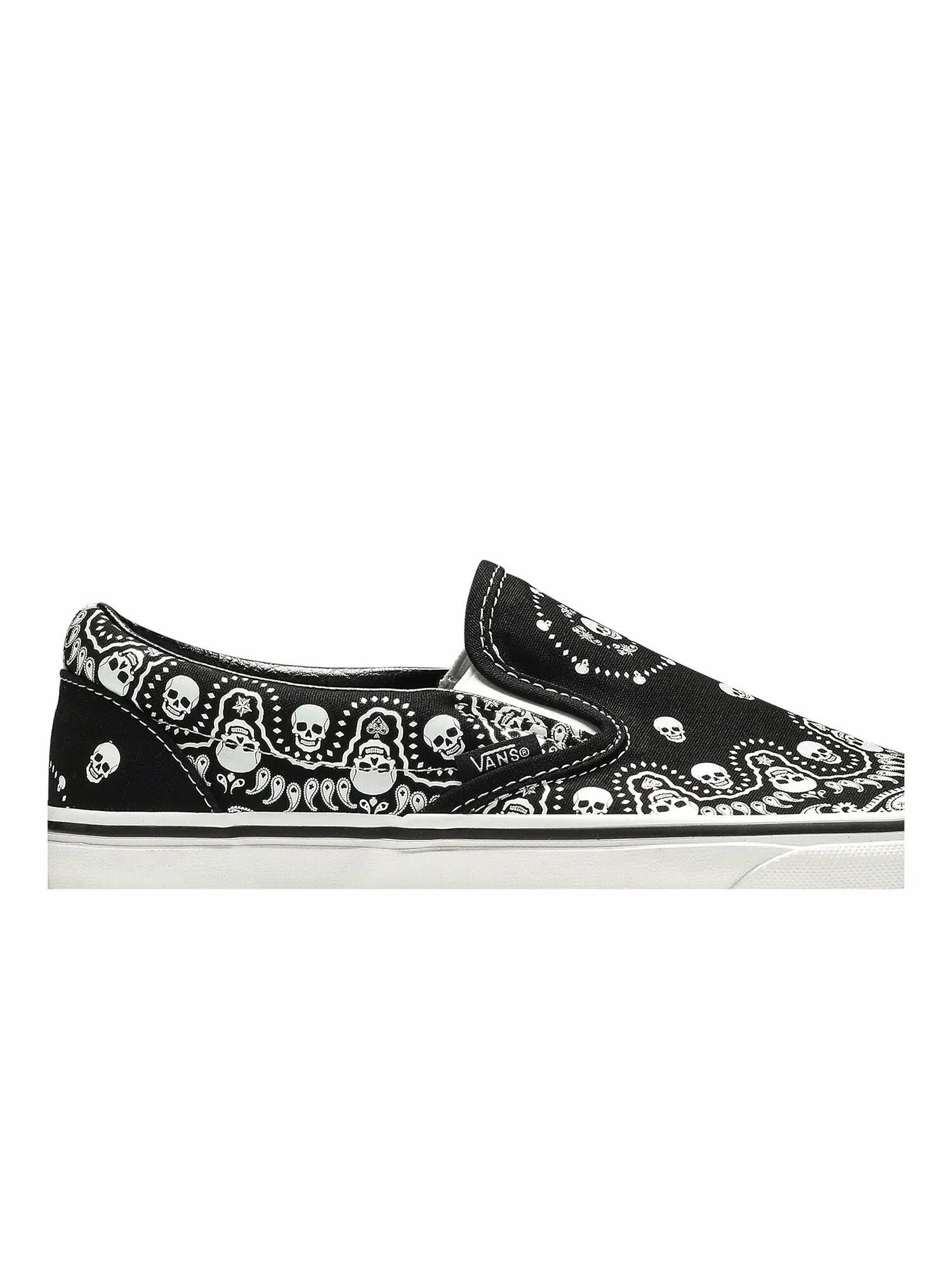 Классические слипоны Vans — изображение 2 из 8, черный/белый
