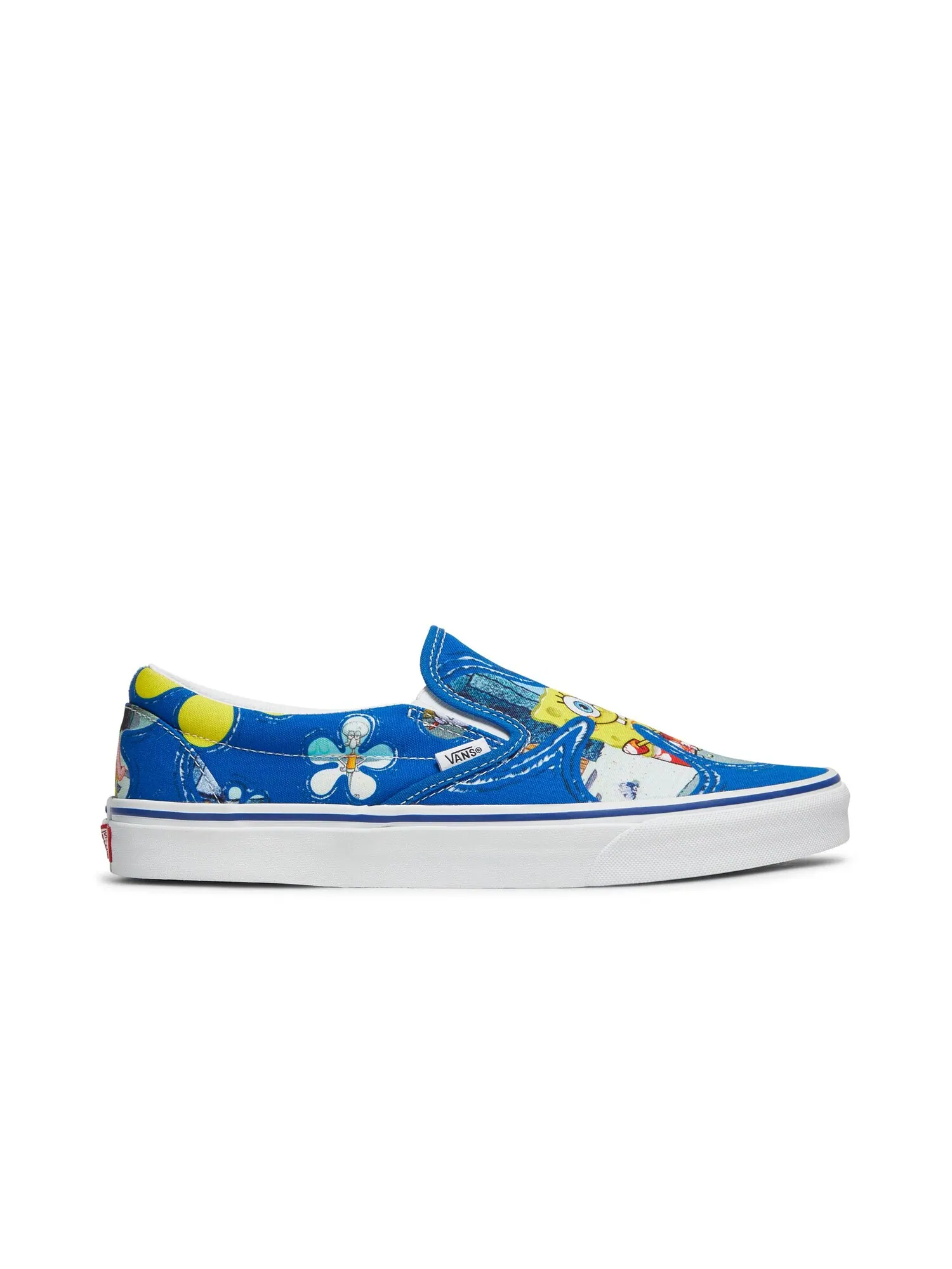 Губка Боб Квадратные Штаны x Классические слипоны Vans — изображение 1 из 8, синий/мульти