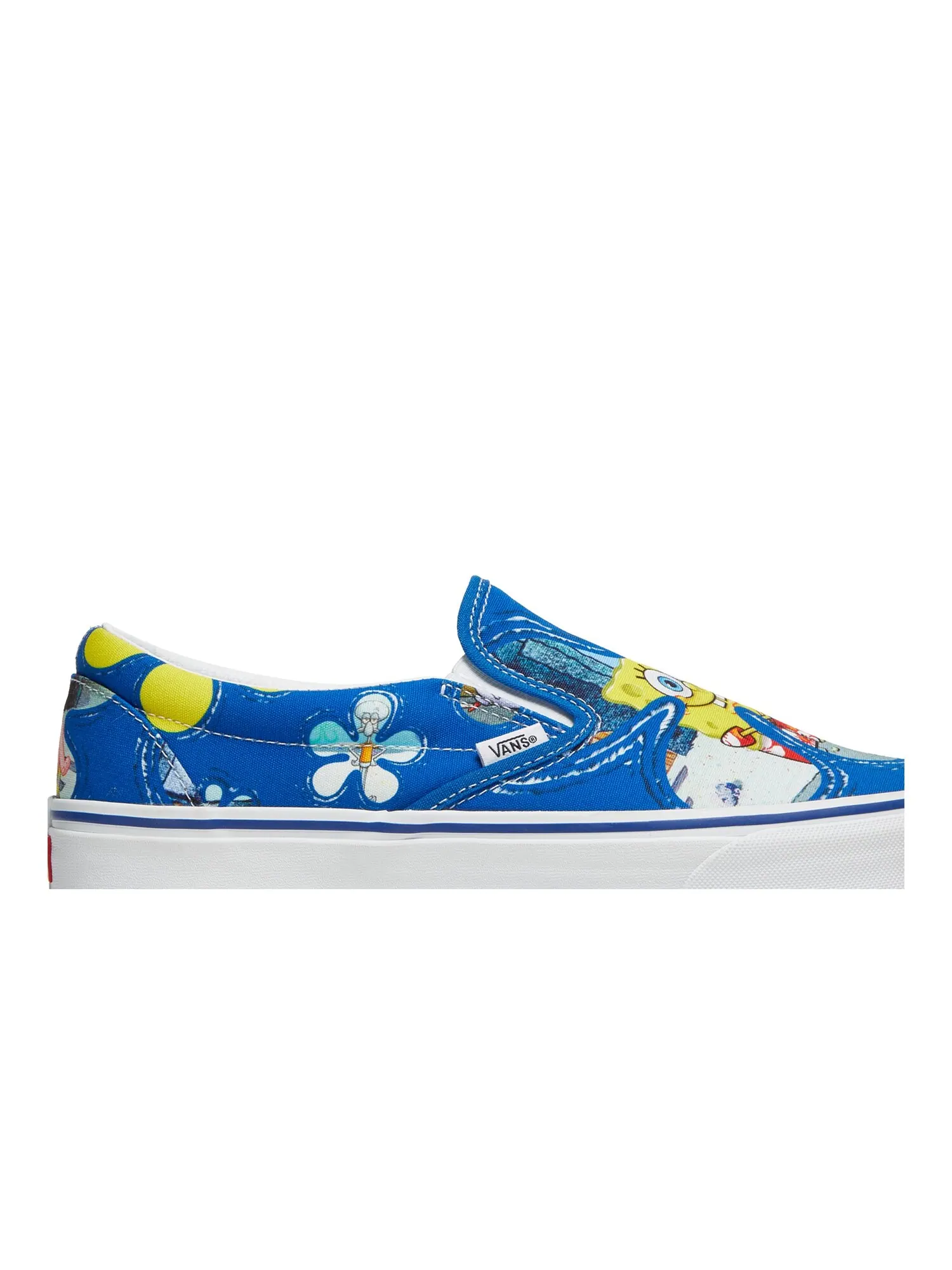 Губка Боб Квадратные Штаны x Классические слипоны Vans — изображение 2 из 8, синий/мульти