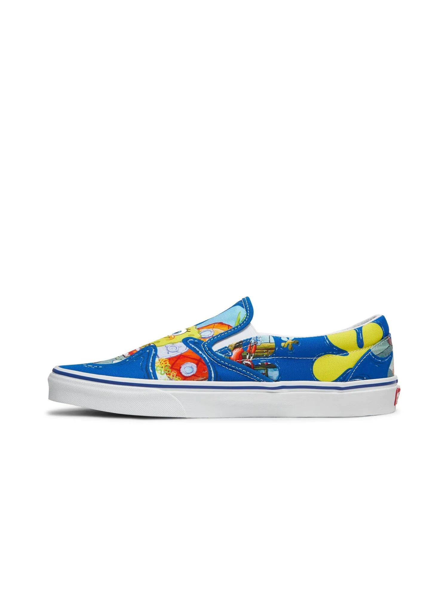 Губка Боб Квадратные Штаны x Классические слипоны Vans — изображение 3 из 8, синий/мульти