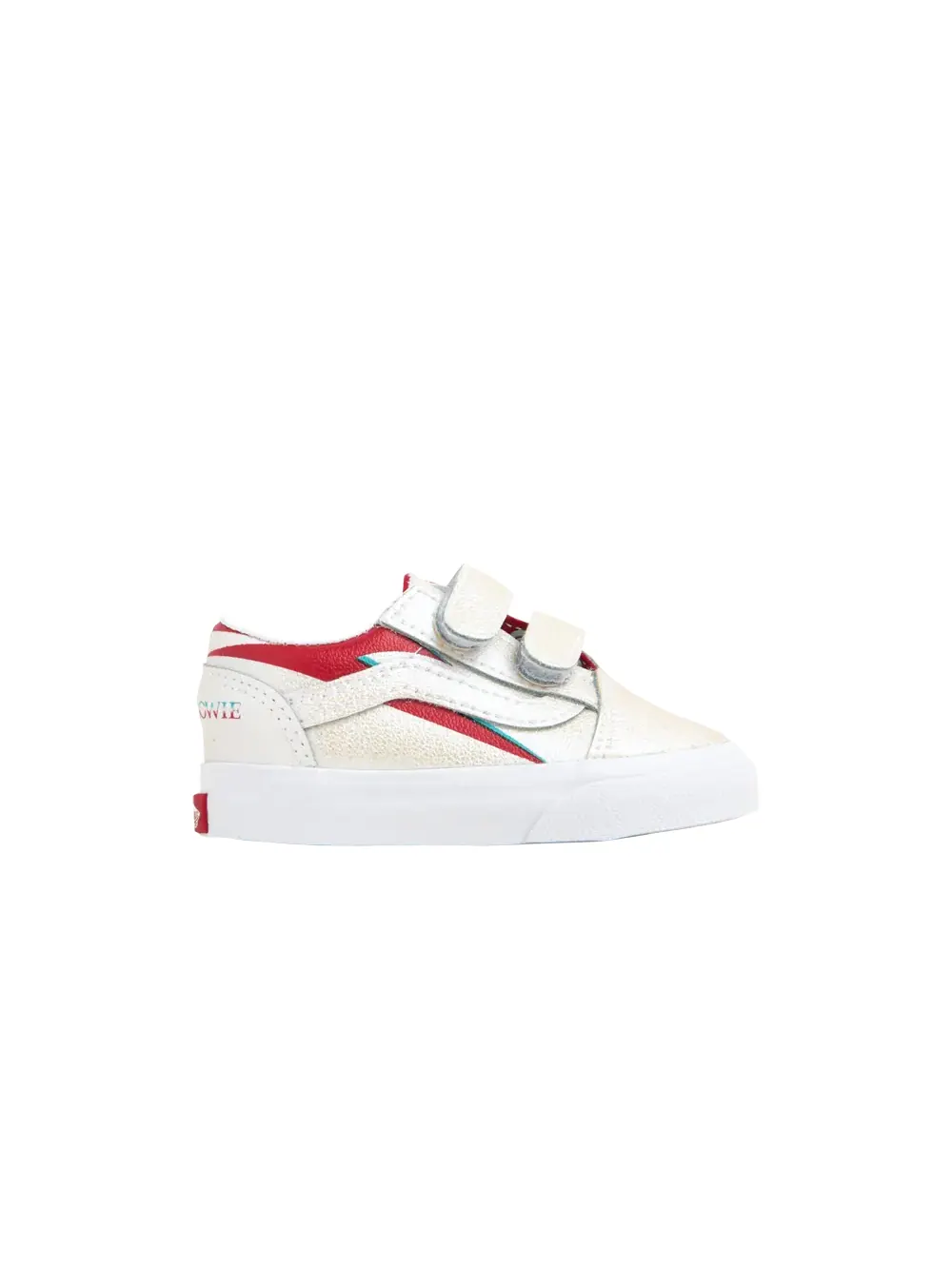Кроссовки David Bowie x Old Skool V Toddler Vans — изображение 1 из 1, белый