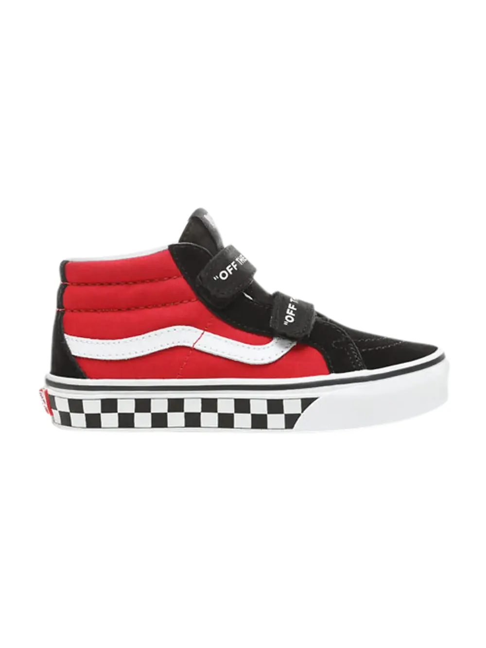 Кроссовки Sk8-Mid Reissue V Kids Vans — изображение 1 из 1, белый/красный