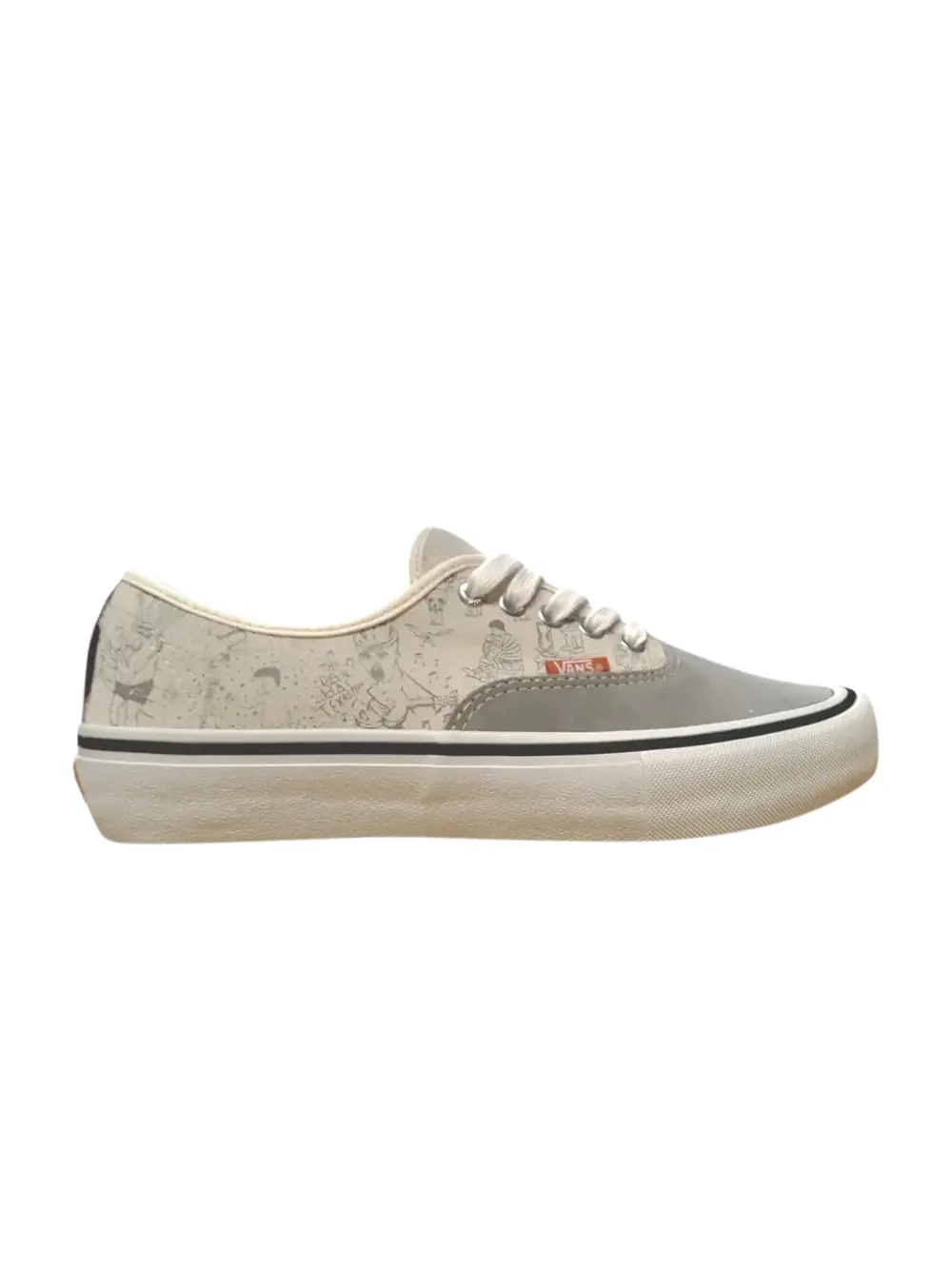 Кроссовки No-Comply x Daniel Johnston x Authentic Pro Vans — изображение 1 из 1, серый