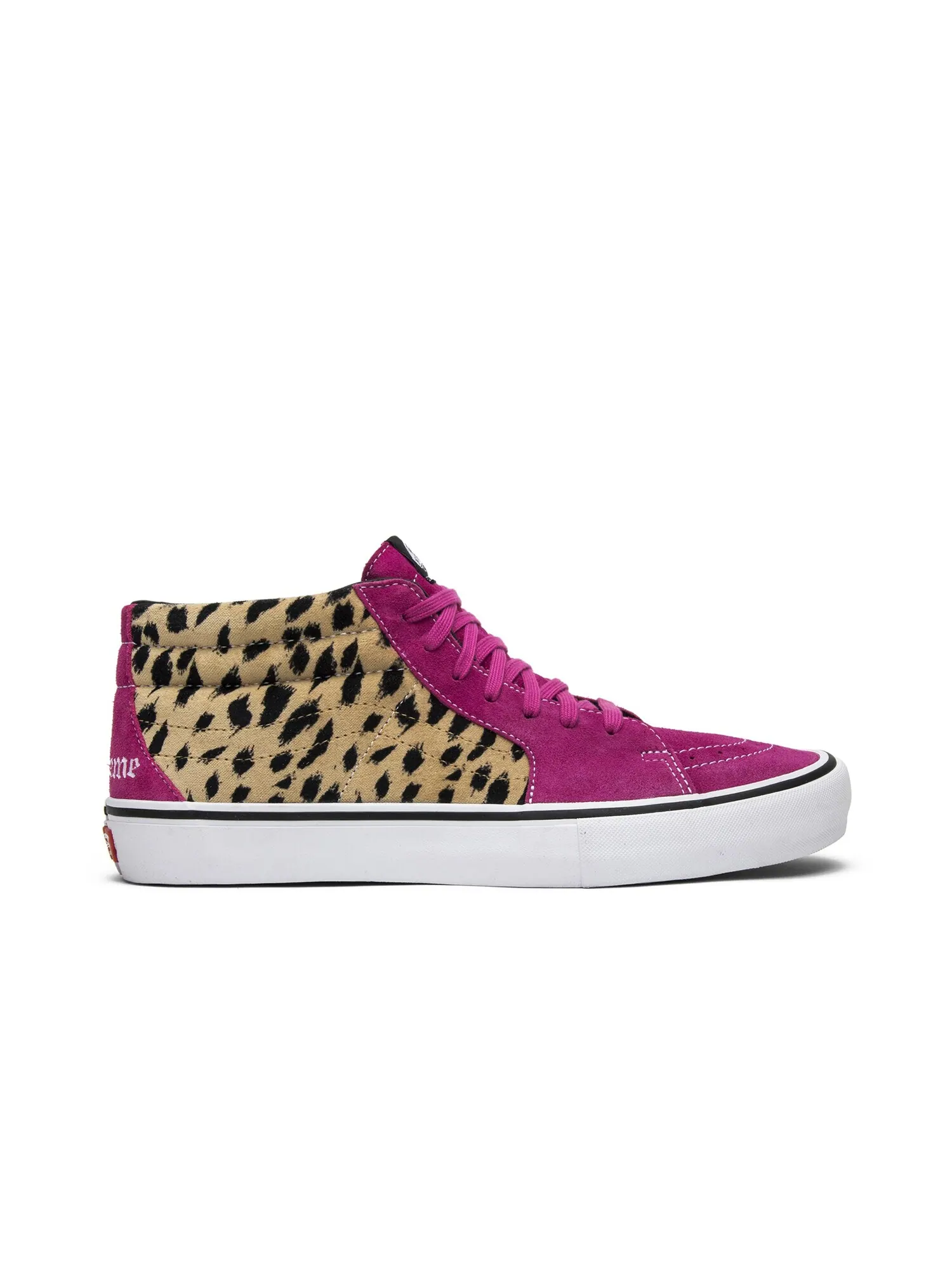 Кроссовки Supreme x Sk8-Mid Pro Vans — изображение 1 из 8, маджента