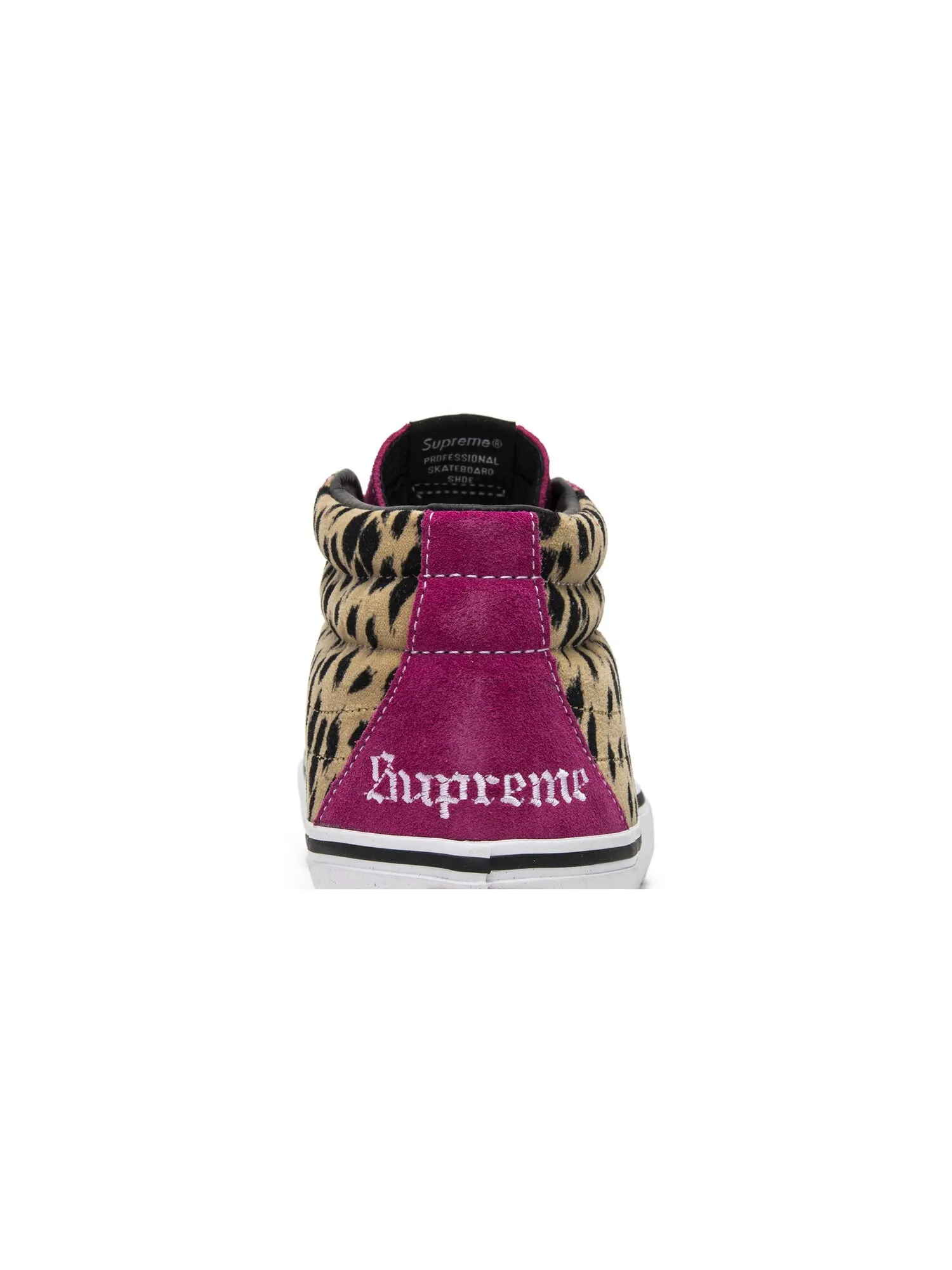 Кроссовки Supreme x Sk8-Mid Pro Vans — изображение 7 из 8, маджента