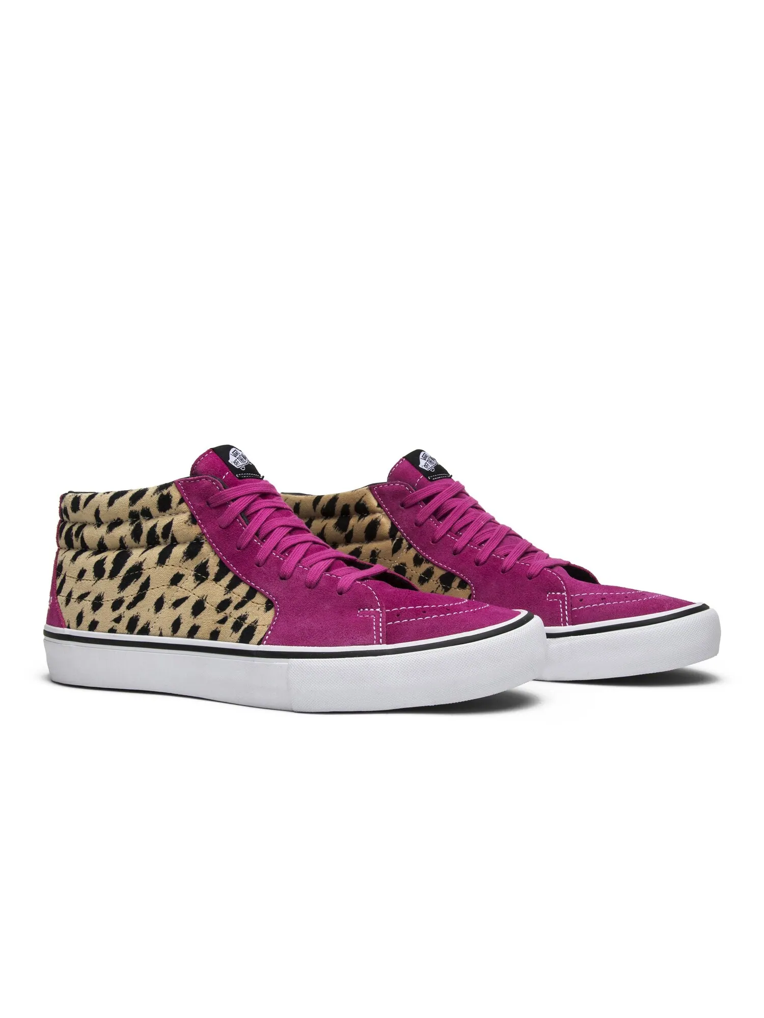 Кроссовки Supreme x Sk8-Mid Pro Vans — изображение 8 из 8, маджента