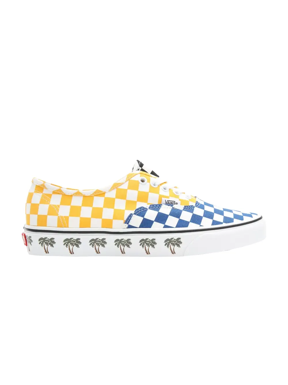 Кроссовки Authentic Vans — изображение 1 из 1, синий/желтый/белый
